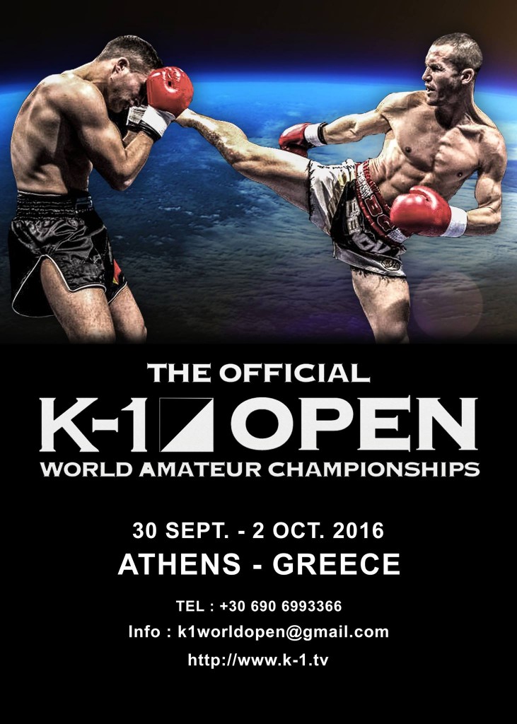 K-1 OPEN 2016 POSTER